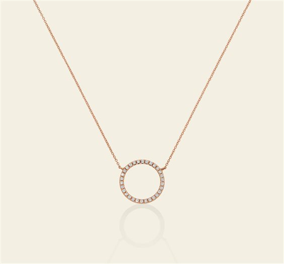Collana Marco Gerbella Donna in Oro giallo Diamante 0.30 Ct BO-CL-21-1G - BO-CL-21-1G